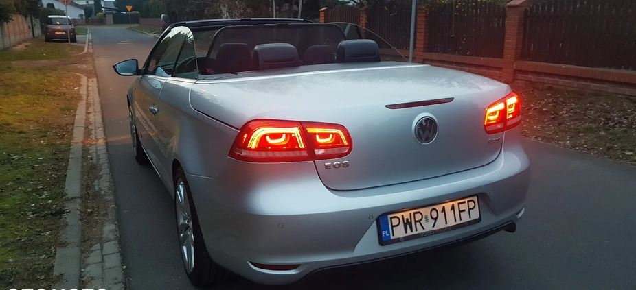 Volkswagen Eos cena 36500 przebieg: 134800, rok produkcji 2011 z Września małe 781